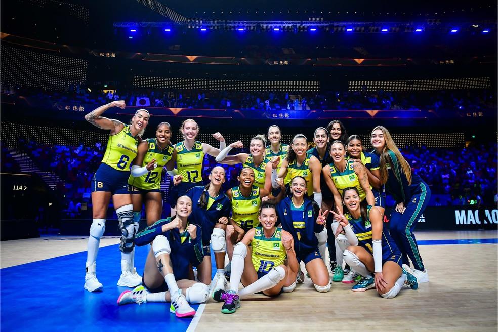 Brasil na Liga das Nações Feminina em 2024