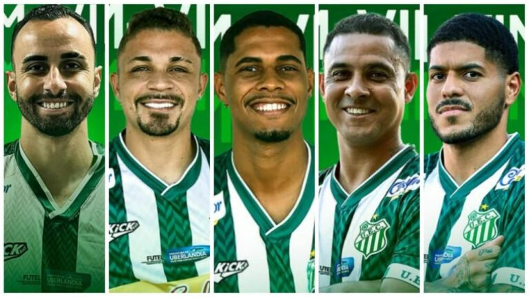 Leandro é o mais novo reforço do Uberlândia na Série D do Campeonato Brasileiro