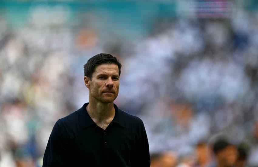 Xabi Alonso durante o jogo entre Real Madrid e Al-Hilal, pelo Mundial de Clubes.