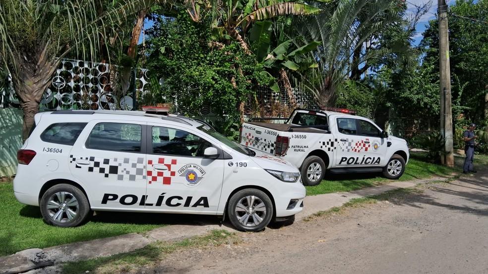 Carros da Polícia Militar em Limeira