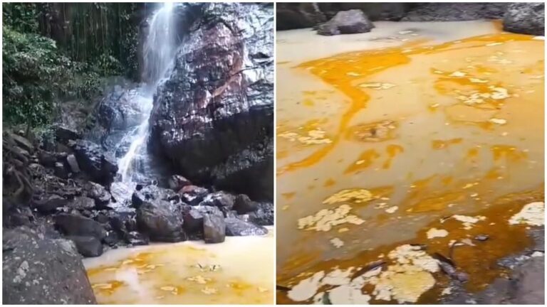 Acidente com Caminhão de Óleo Vegetal Deixa Contaminação em Cachoeira no Ceará