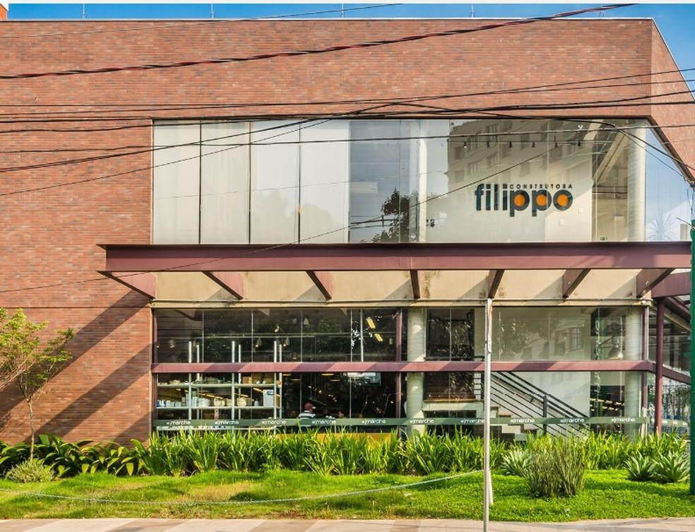 Construtora Filippo realiza obras de imóveis comerciais.