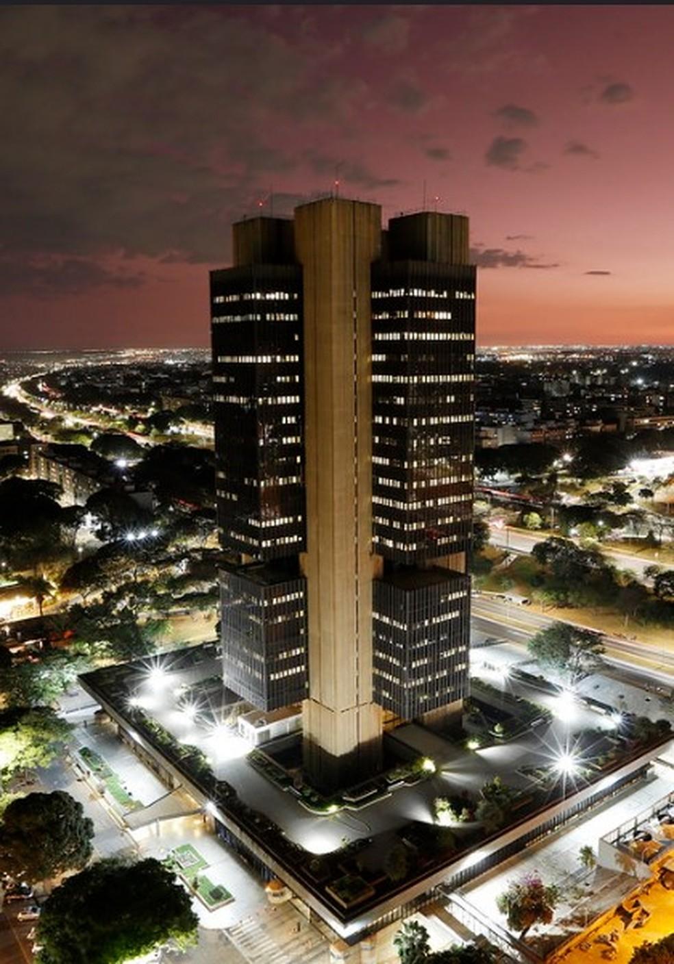 Prédio do Banco Central, em Brasília