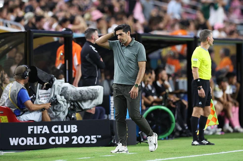 Abel Ferreira em Inter Miami x Palmeiras