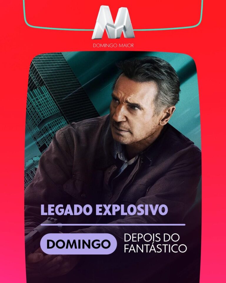 Domingo Maior exibe “Legado Explosivo” com Liam Neeson