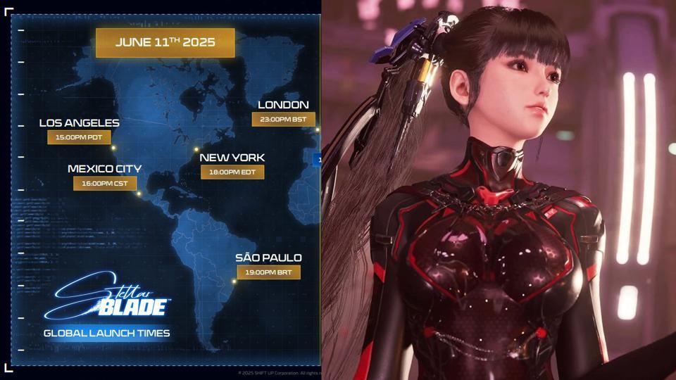Lançamento de Stellar Blade no PC
