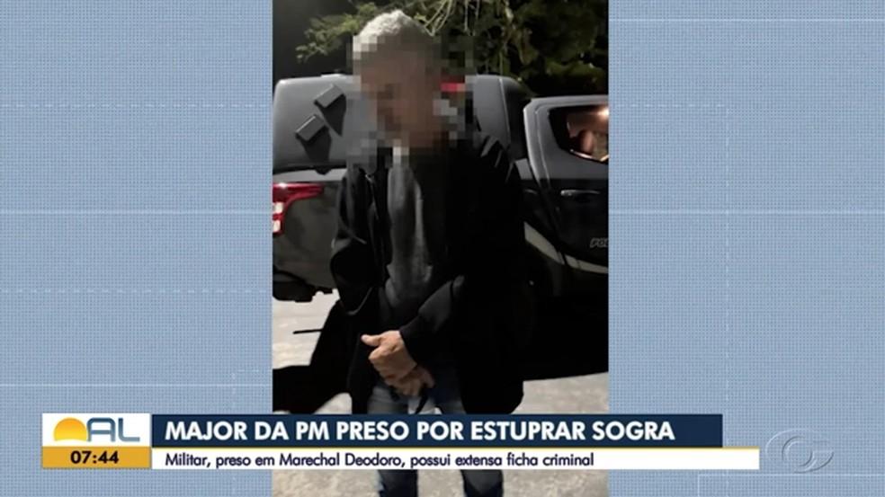 Major da PM preso por estuprar sogra
