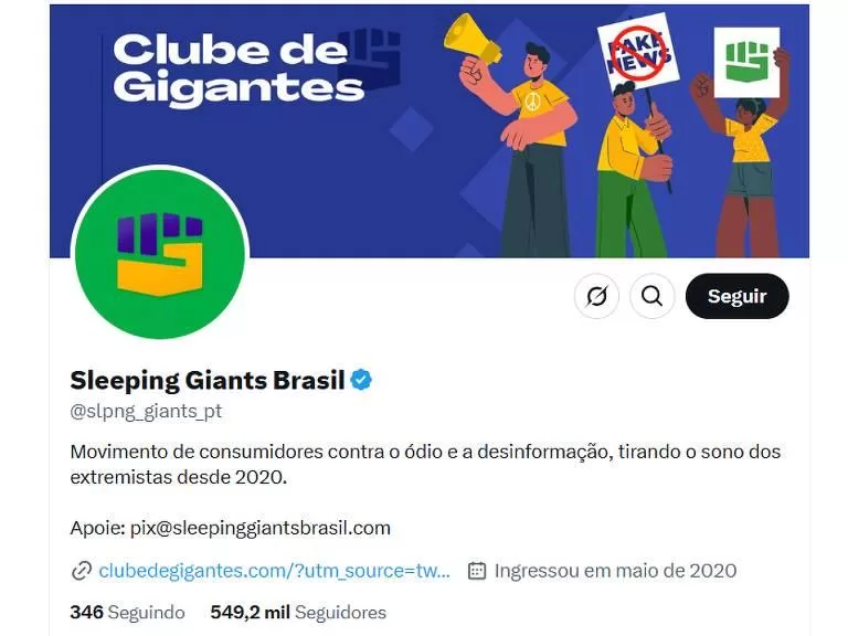 Sleeping Giants Brasil é condenado por fake news contra a Jovem Pan