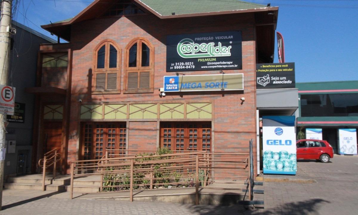 Casa lotérica onde a aposta ganhadora foi feita
