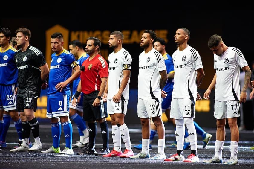 G3X e Fúria em campo pela Kings League Brasil.