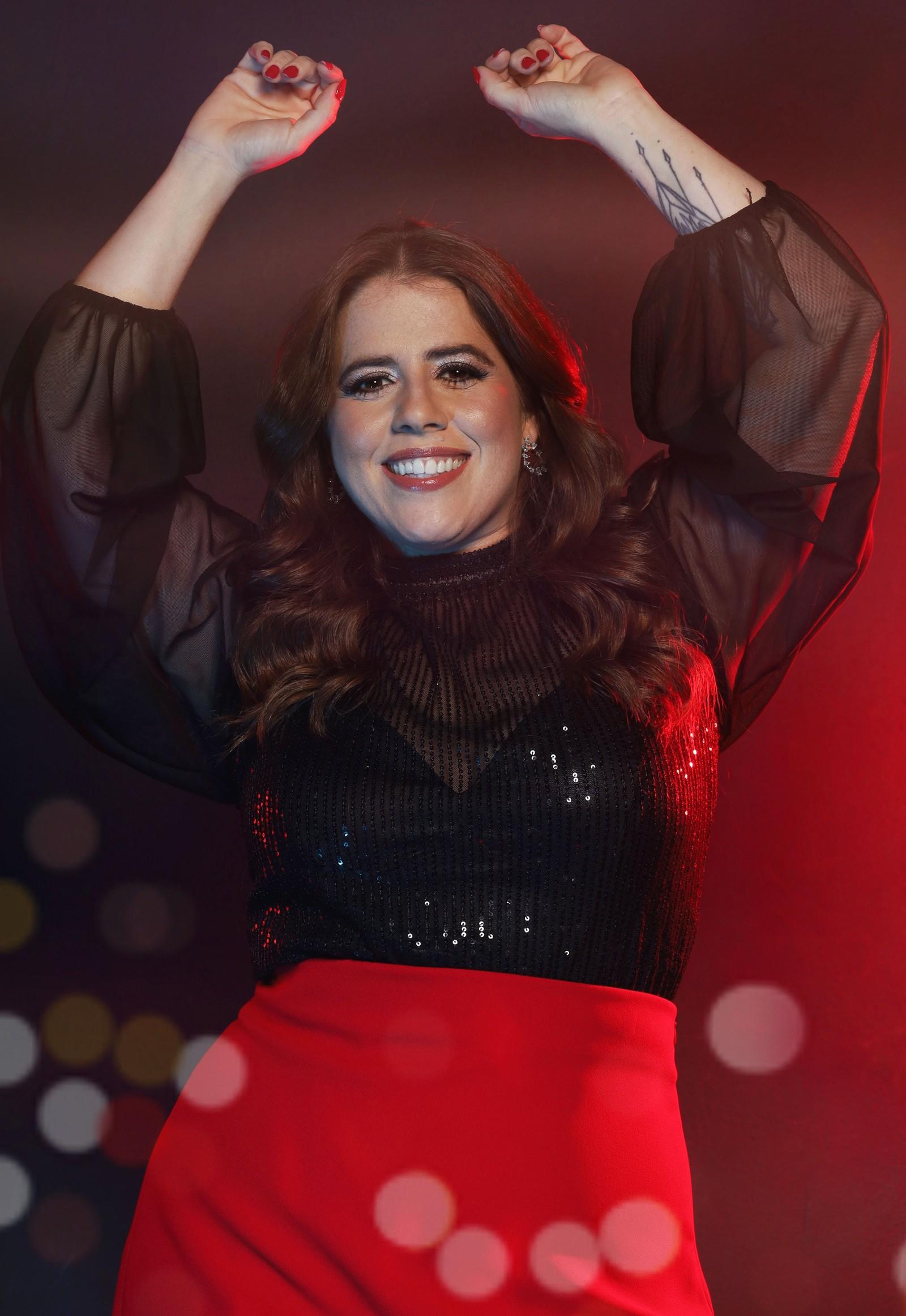 A jornalista e apresentadora Tati Machado