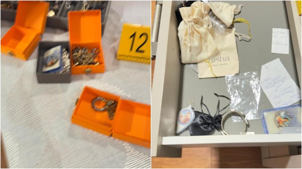 Ladrões reviraram gavetas com joias durante assalto