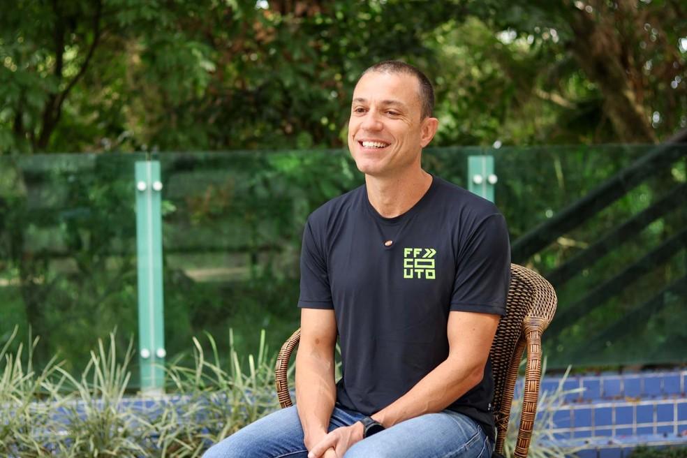 Thiago Regis, de 45 anos, será o primeiro atleta transplantado renal a participar do Ironman Brasil.