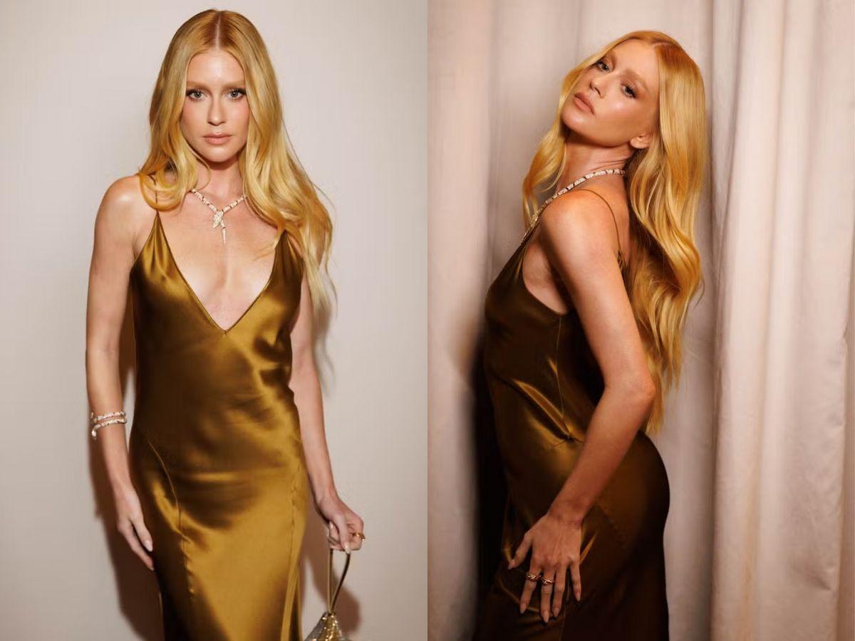 Marina Ruy Barbosa e Alice Wegmann nos bastidores