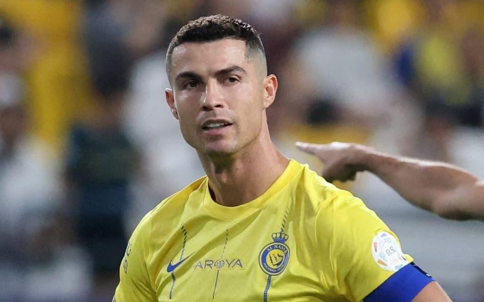 Cristiano Ronaldo em ação pelo Al-Nassr no campeonato saudita