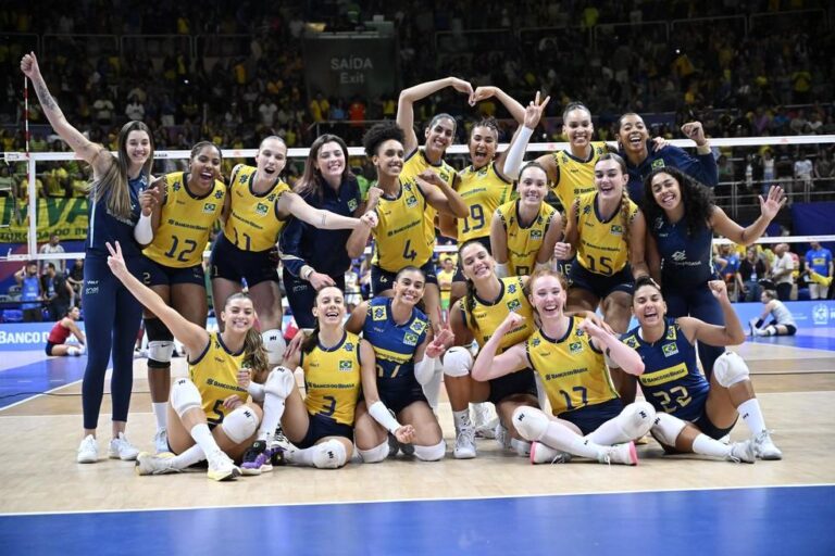 Brasil Busca Manter Invencibilidade Contra a Alemanha na Liga das Nações Feminina de Vôlei