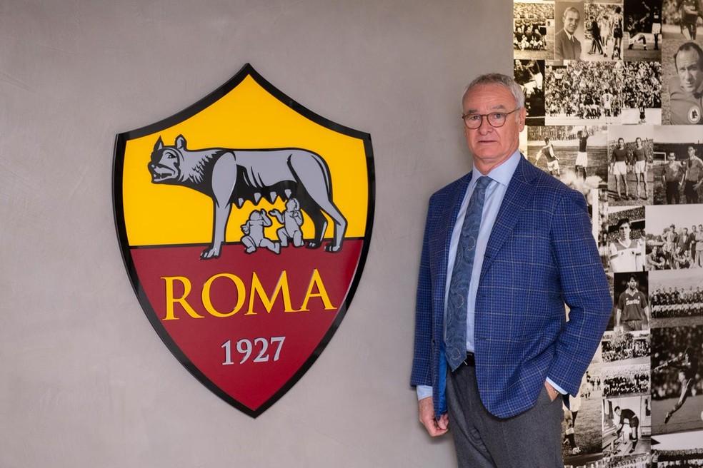 Claudio Ranieri novo técnico Roma