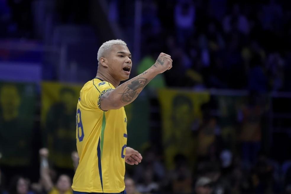 Protagonista na vitória contra o Irã, Darlan anotou 16 pontos