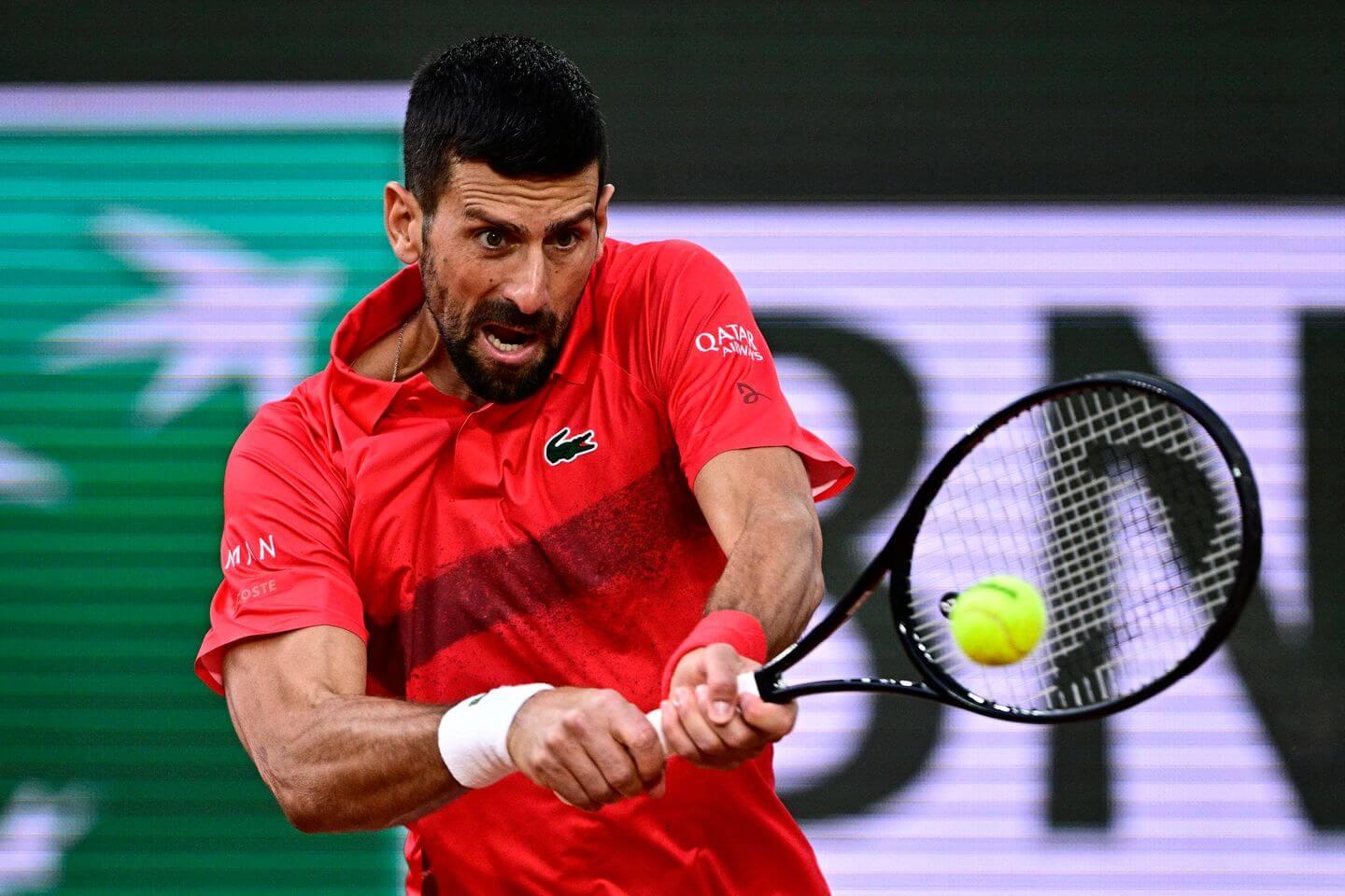 Zverev se destaca enquanto Djokovic mantém a calma durante a partida