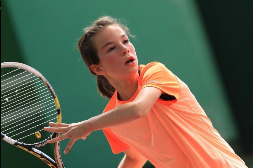 Loïs Boisson, tenista jovem