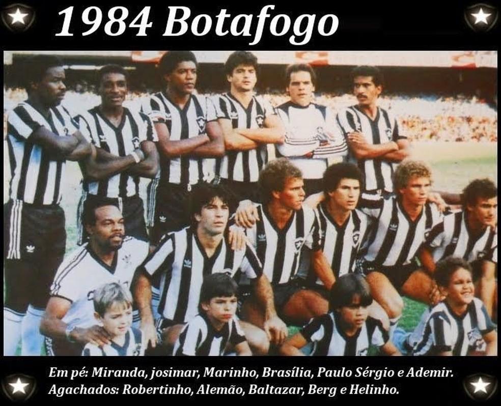 Time do Botafogo campeão do torneio em Genebra