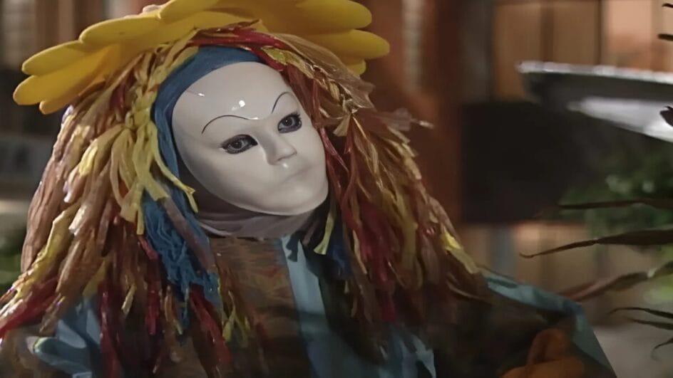 Personagem mascarado da novela A Viagem