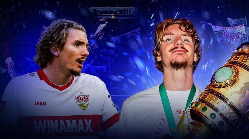 Woltemade com o DFB-Pokal