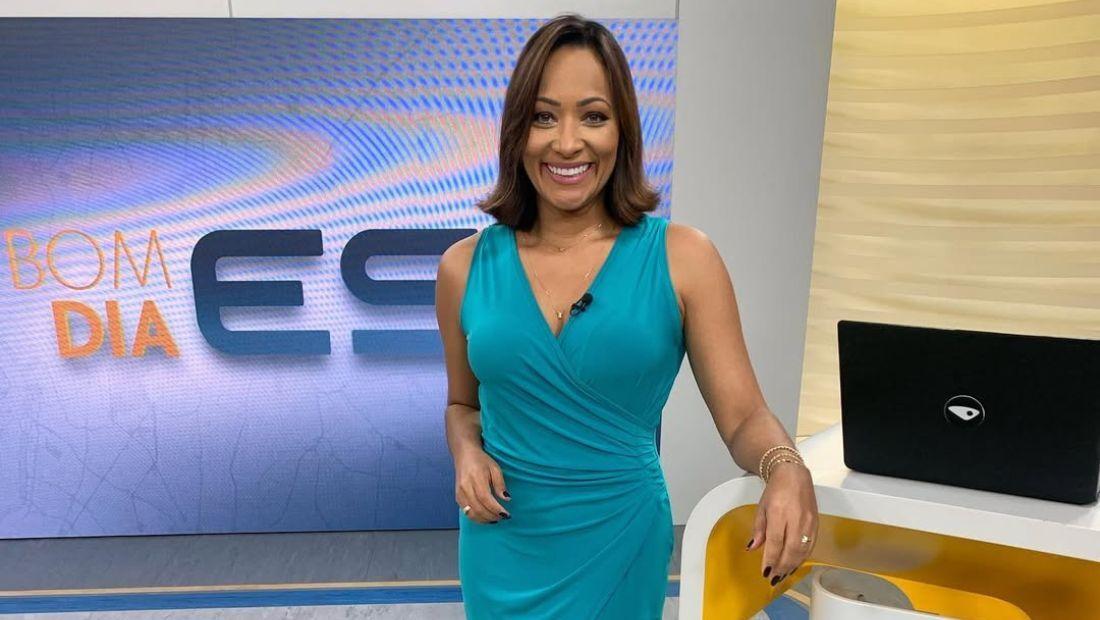 Fabíola Paula, apresentadora do 'Bom Dia Espírito Santo'
