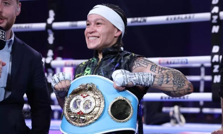 Bia Ferreira mantém seu título mundial de boxe ao derrotar lutadora argentina