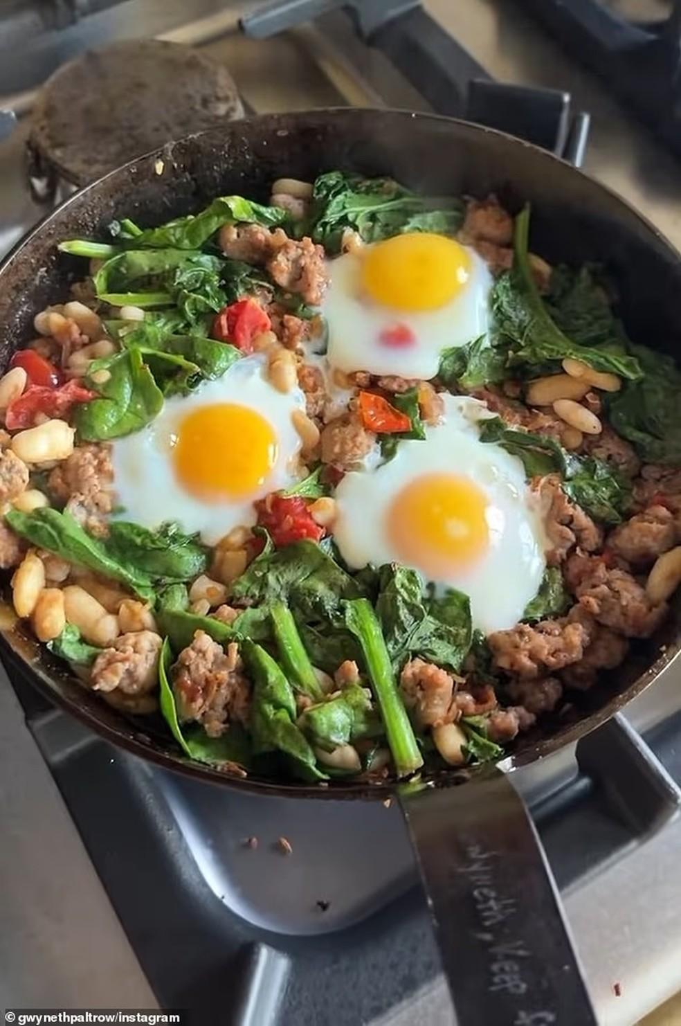 Café da manhã preparado por Gwyneth Paltrow