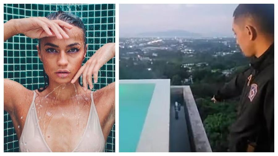 Veronika Kobzova morreu após despencar de uma altura de 15 metros na Tailândia.