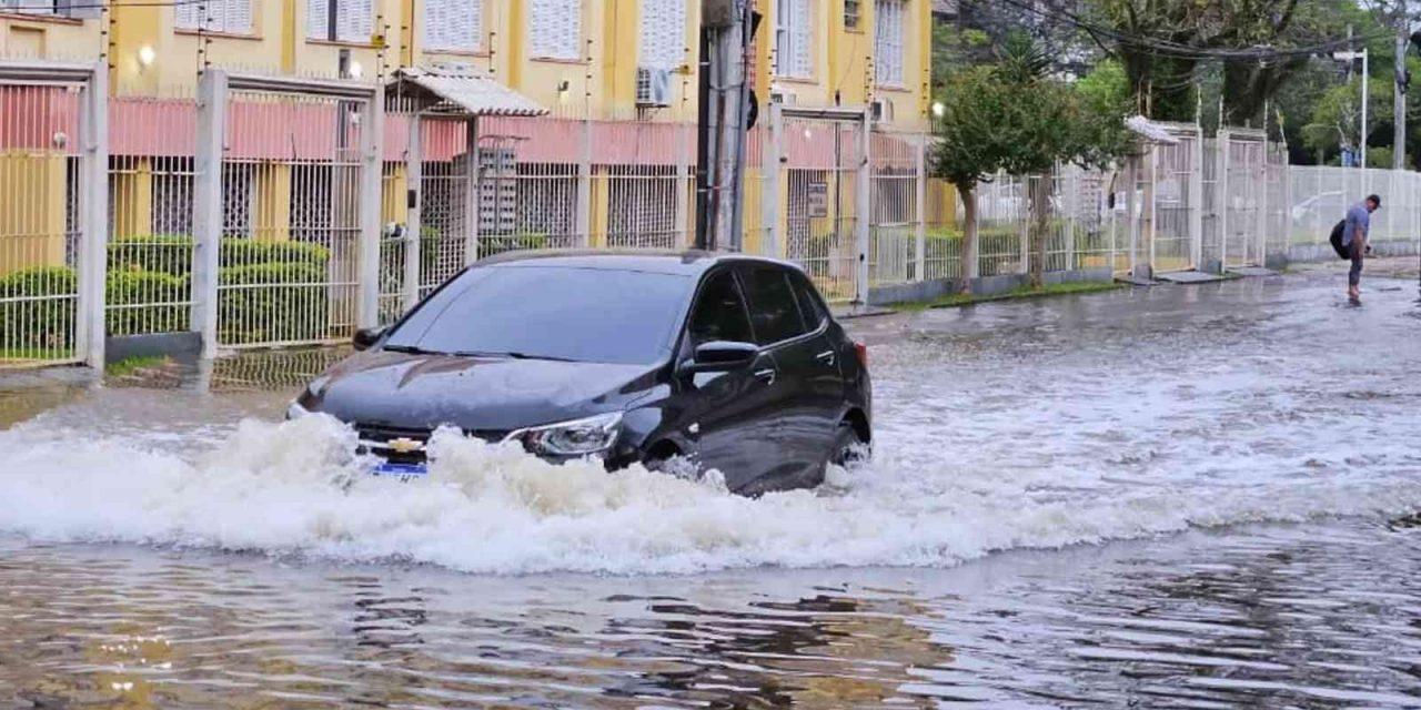 Chuva em Porto Alegre será excessiva