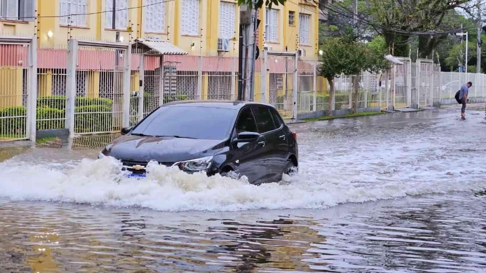 Chuva em Porto Alegre