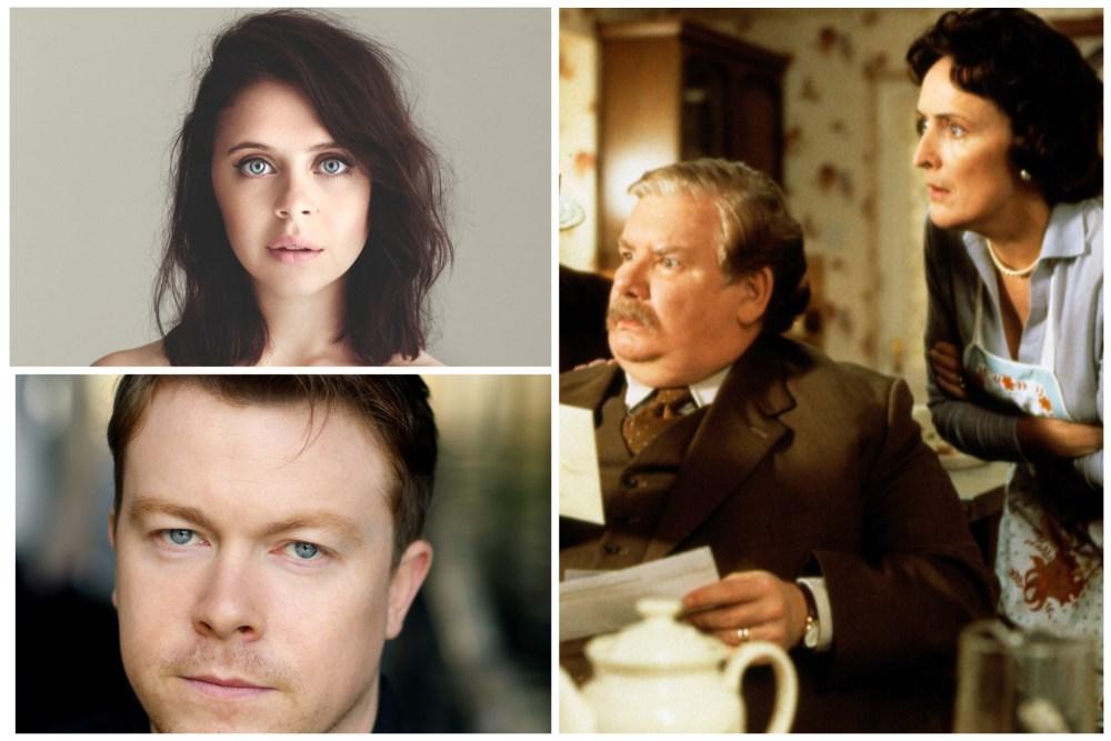 Bel Powley e Daniel Rigby como os Dursleys