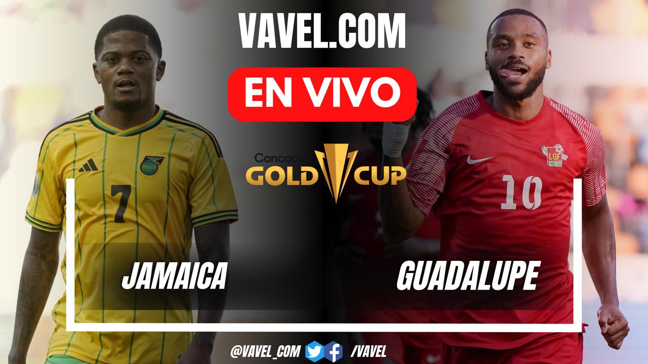 Jamaica vs Guadalupe EN VIVO hoje (2-1)