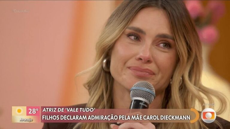 Carol Dieckmann se emociona ao falar sobre Preta Gil iniciando novo tratamento