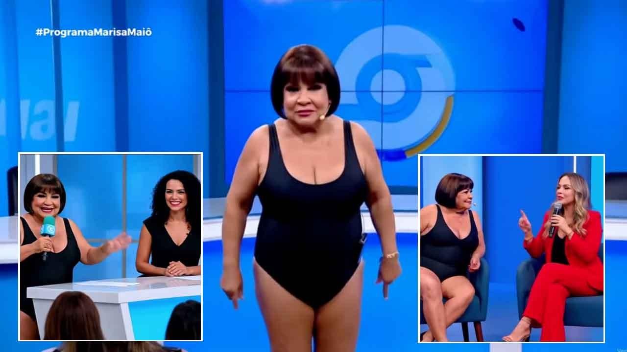 Personagem Marisa Maiô em destaque.