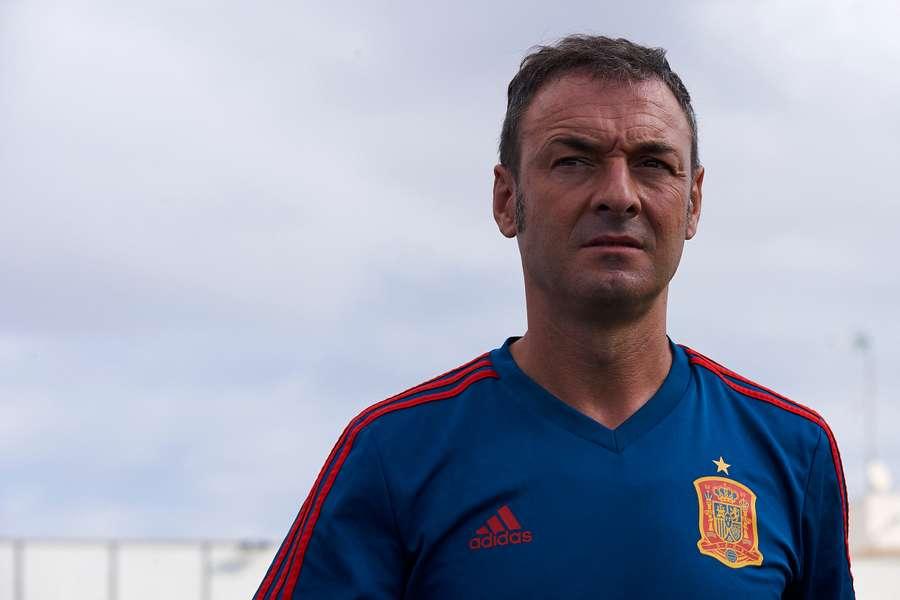 Santi Denia é o selecionador de Espanha.