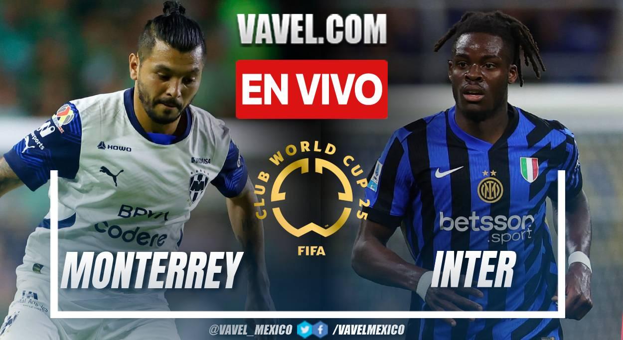 Rayados Monterrey vs Inter EN VIVO hoje em Mundial de Clubes (0-0).
