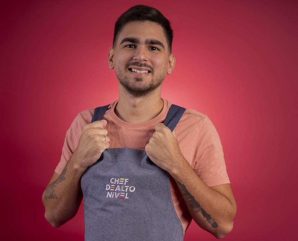 Rodrigo Andrade, participante de 'Chef de Alto Nível'
