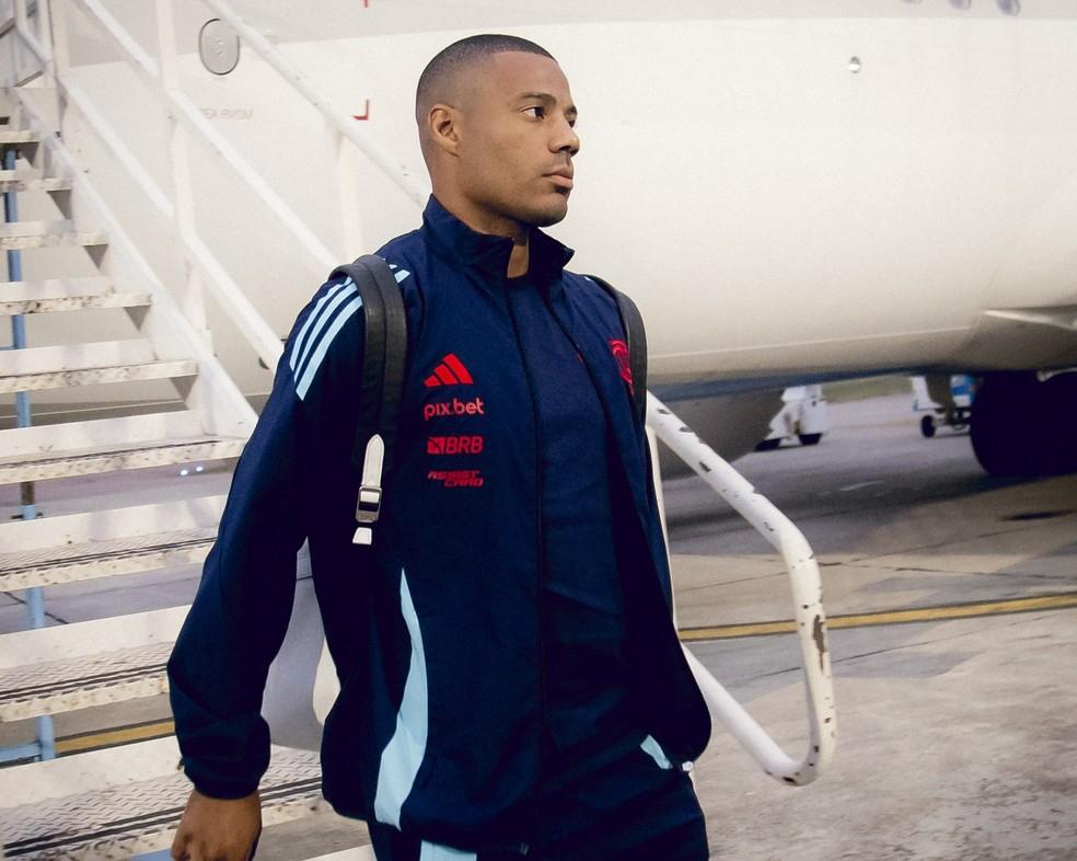 De la Cruz ficou fora da lista de relacionados do Flamengo contra o Fluminense — Foto: Adriano Fontes/Flamengo