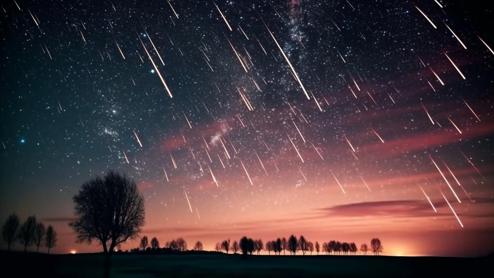 Chuva de meteoros Geminídeas com previsão de 120 meteoros cruzando o céu por hora.