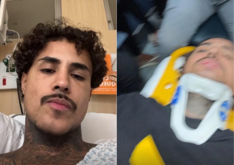 MC Livinho sofre acidente de moto e desabafa sobre o momento delicado