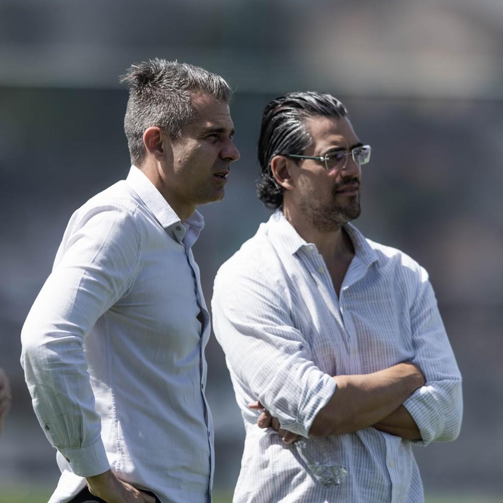 Victor Bagy e Paulo Bracks do Atlético-MG