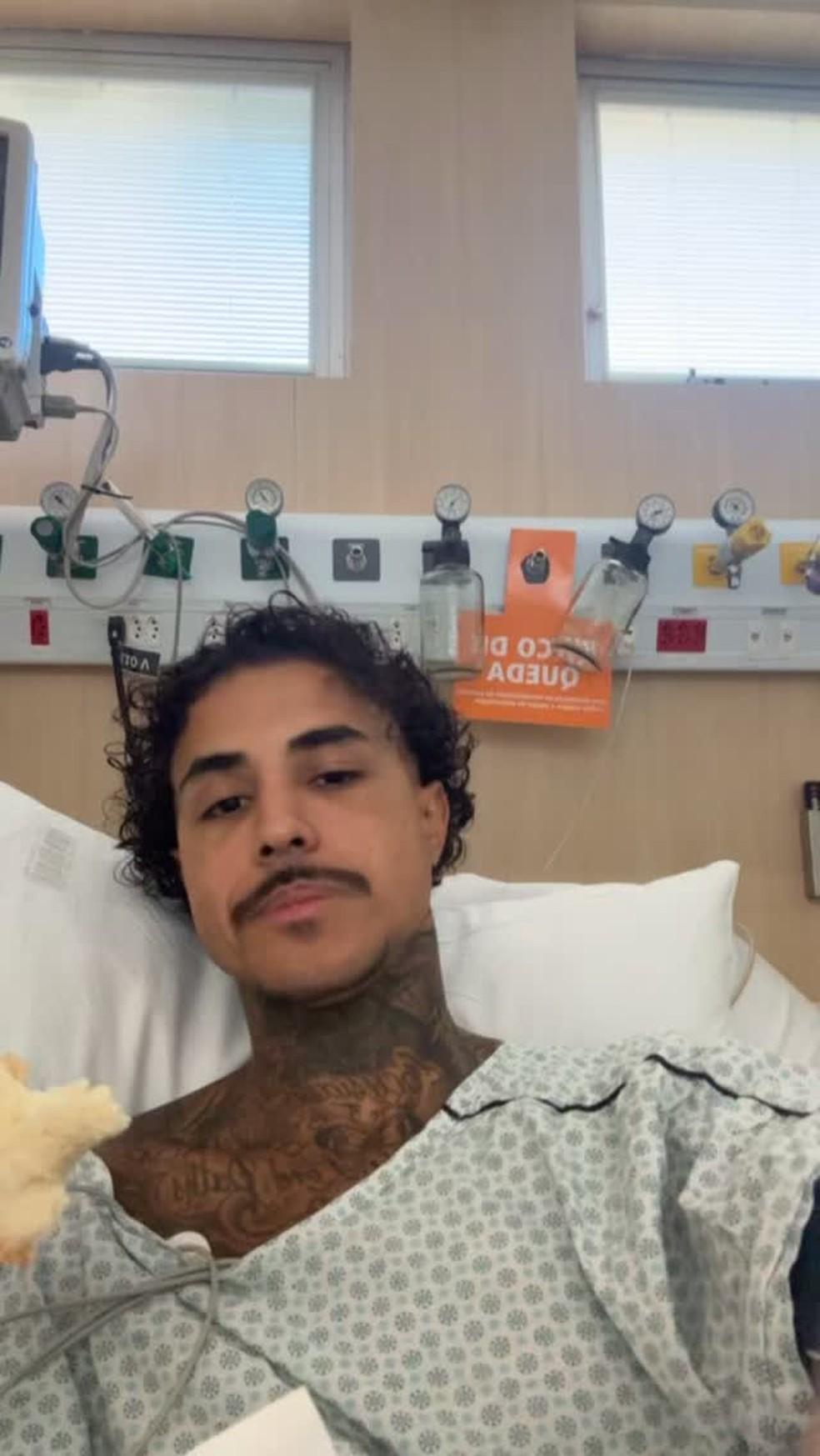 MC Livinho relata seu acidente e fala sobre sua recuperação: 'Comecei a me despedir'