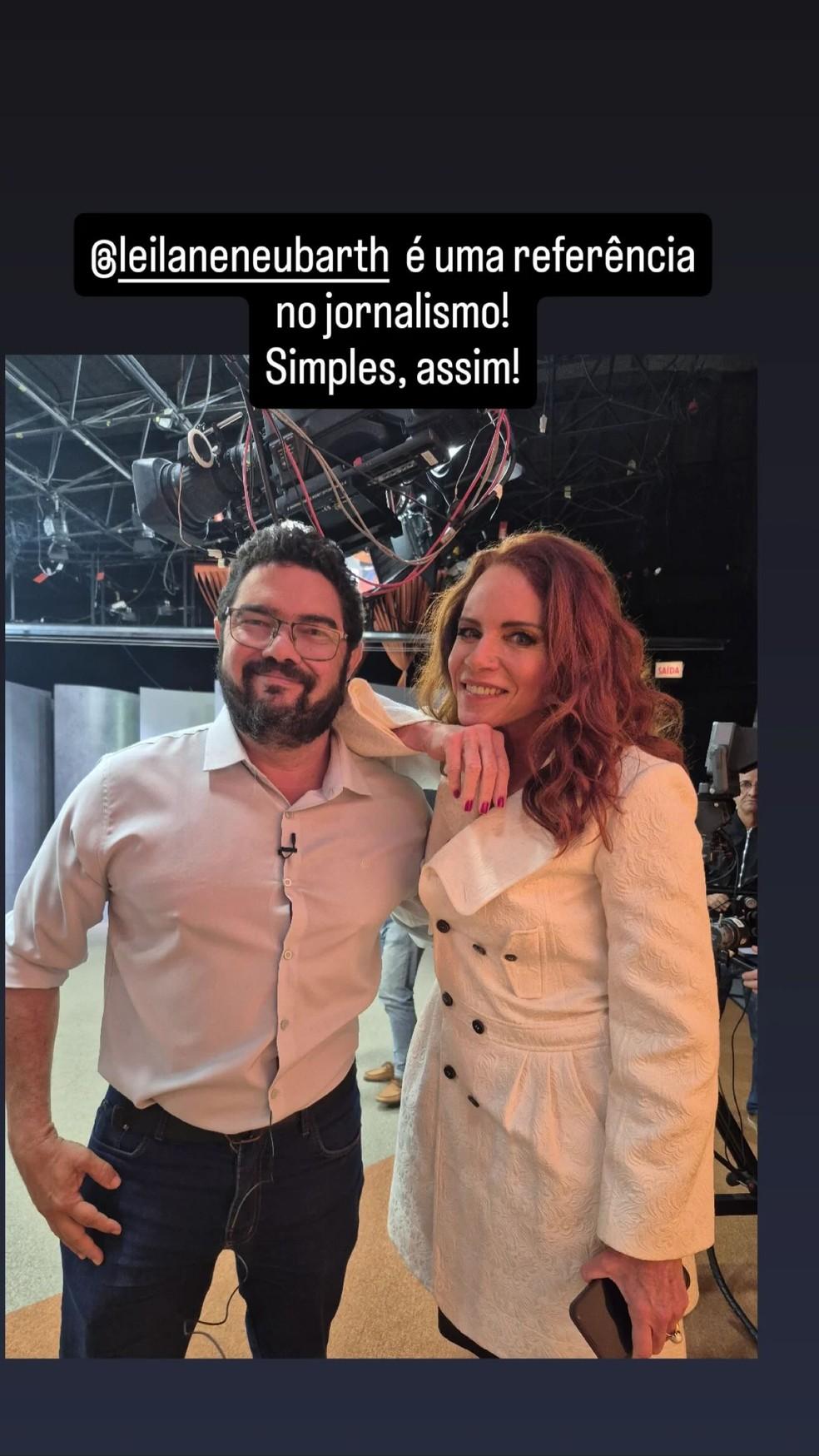 Rodrigo Campos apoia Leilane Neubarth após ataques