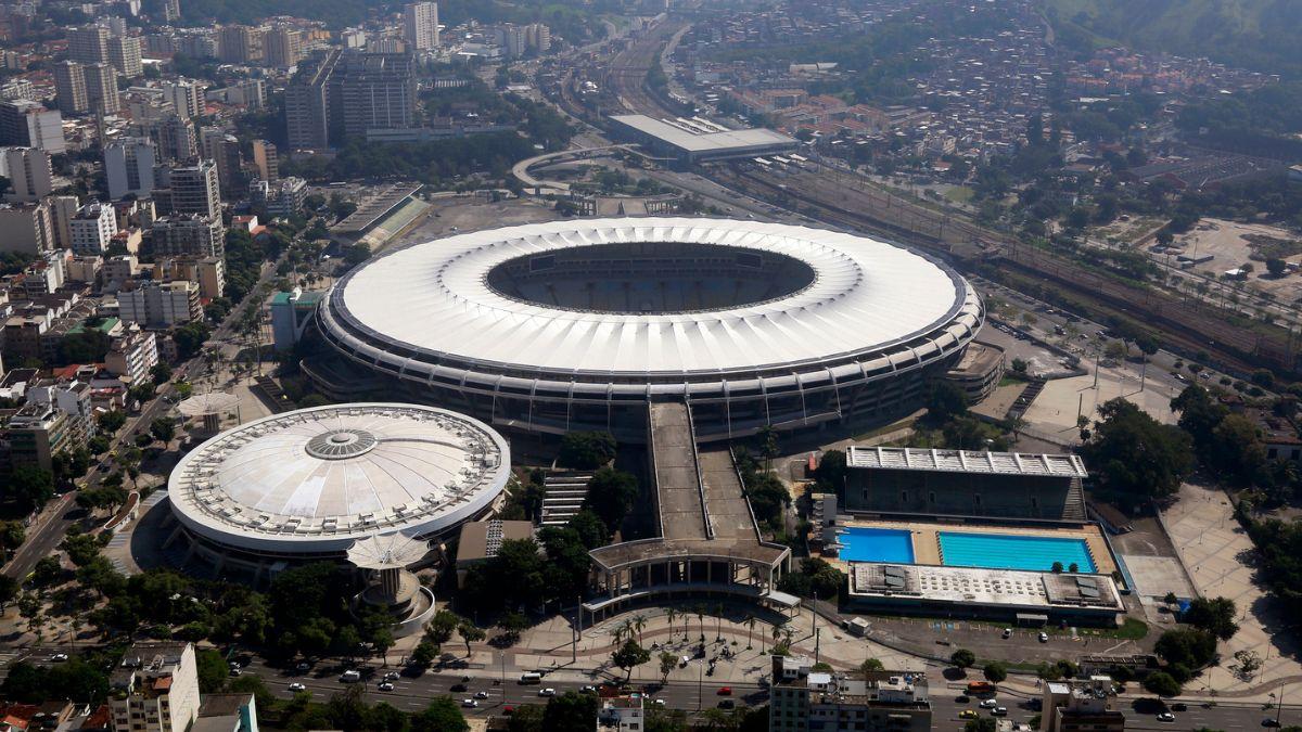 Vista aérea do Maracanã