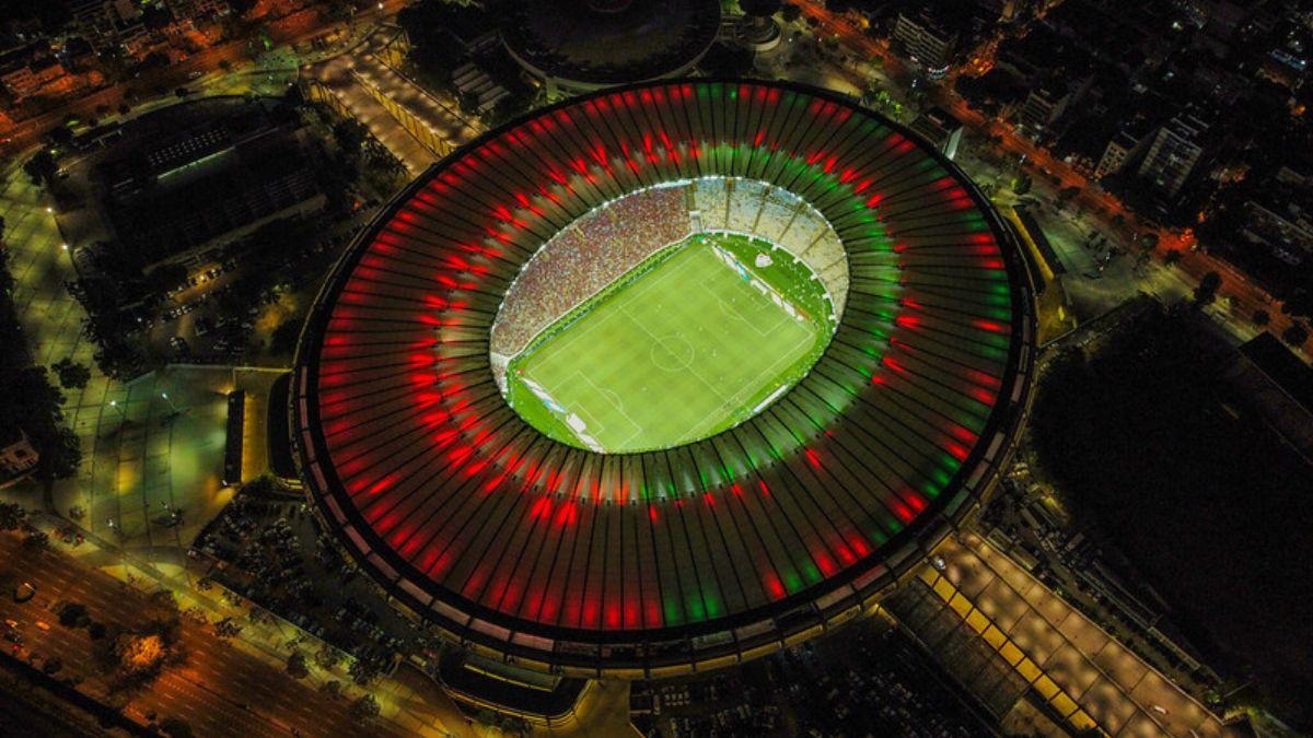Vista aérea do Maracanã