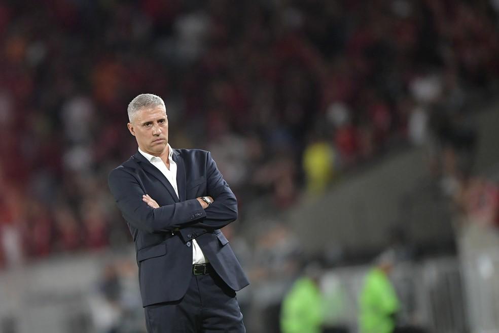 Crespo em Flamengo x São Paulo