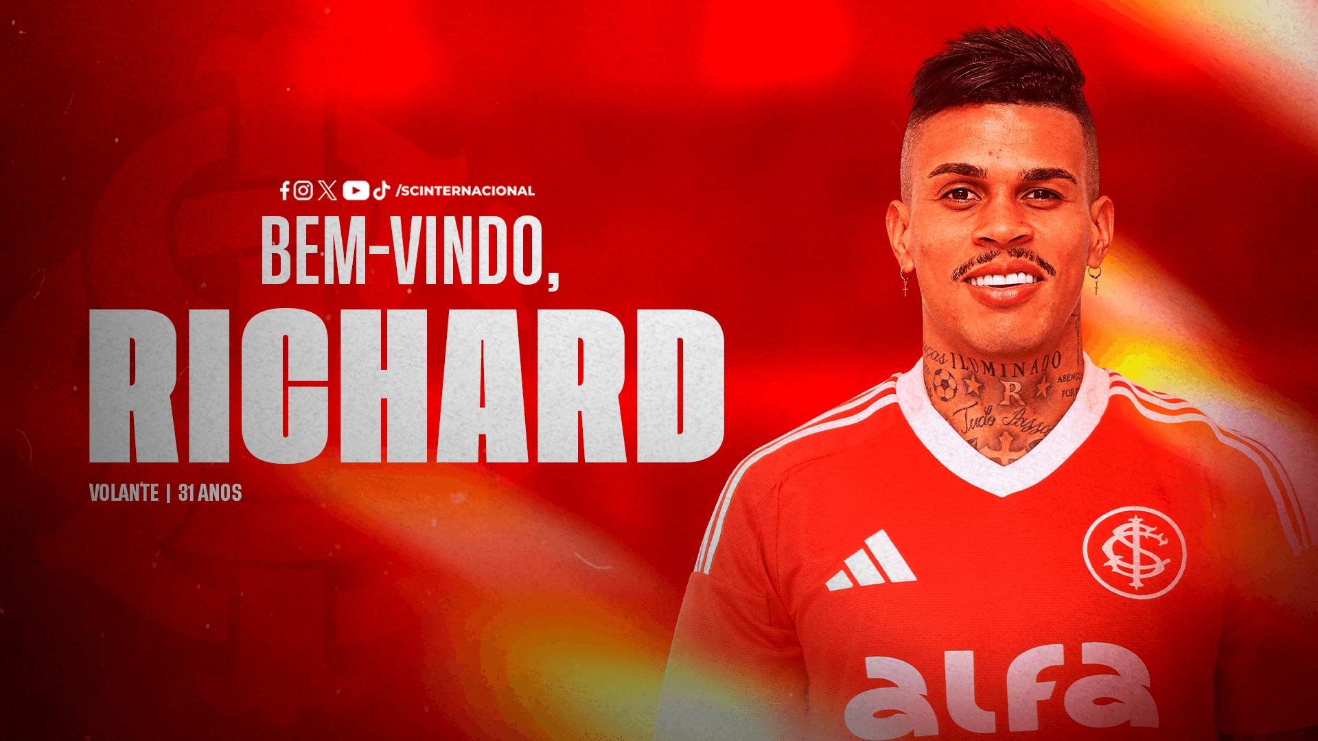 Richard é o novo jogador do Inter
